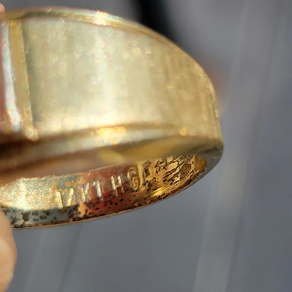 3 Costume Jewelry Rings & Faux Crystal Ring Holder Dish ~ Faux Diamonds! - Picture 12 of 16